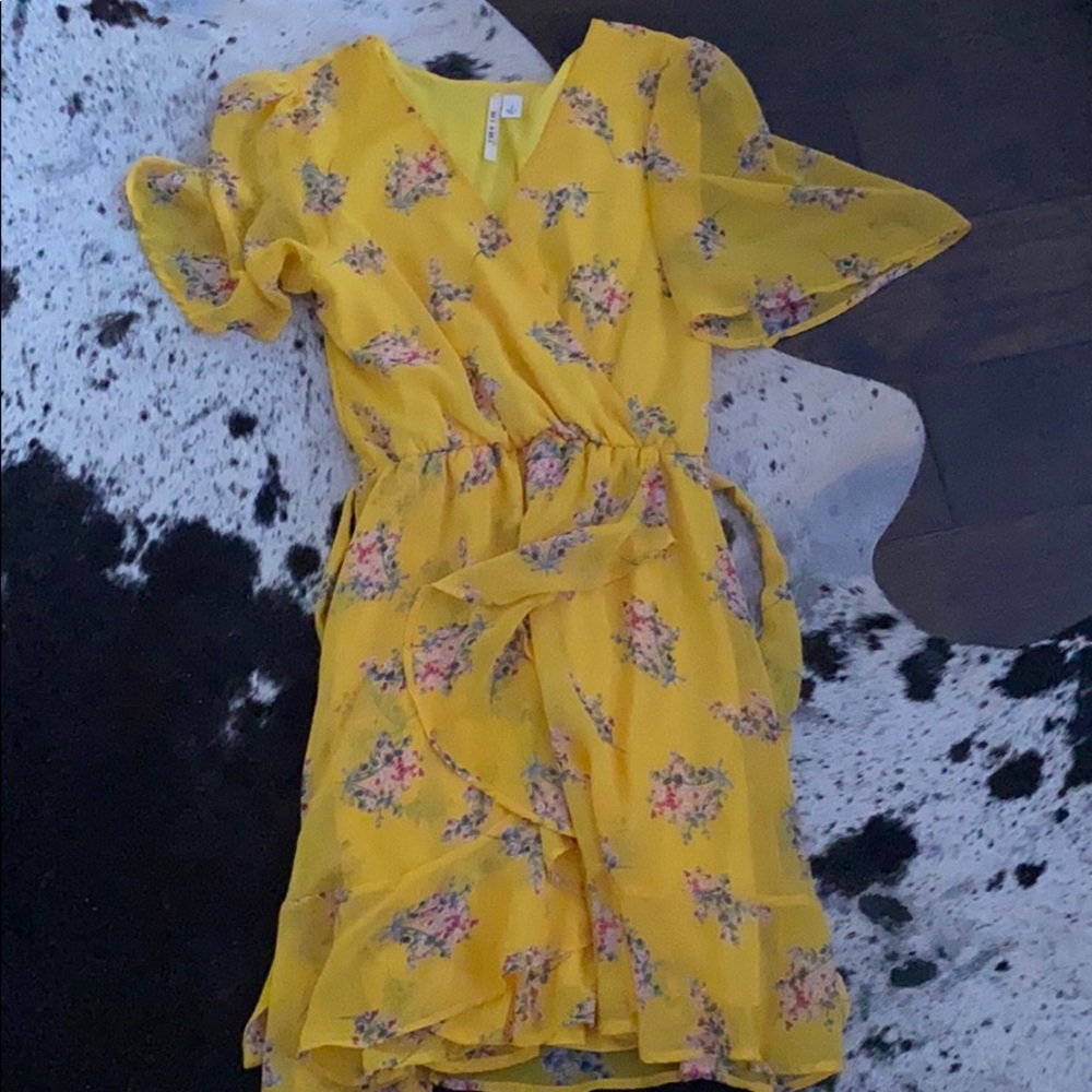 Yellow Summer Dress Size S